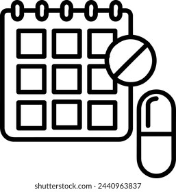 Calendar icon symbol vector image
