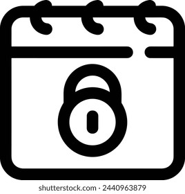 Calendar icon symbol vector image