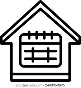 Calendar icon symbol vector image