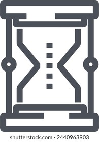 Símbolo de icono de calendario imagen vectorial
