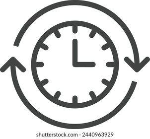 Símbolo de icono de calendario imagen vectorial
