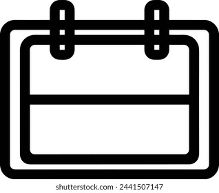 Vektorgrafik des Kalendersymbol