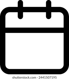 Calendar icon symbol vector image
