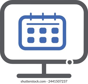 Vektorgrafik des Kalendersymbol
