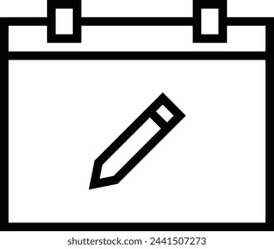 Calendar icon symbol vector image