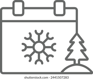Vektorgrafik des Kalendersymbol