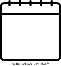 Calendar icon symbol vector image