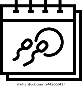 Calendar icon symbol vector image