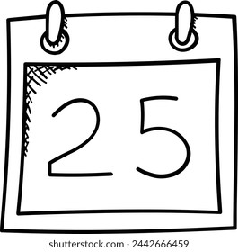 Calendar icon symbol vector image