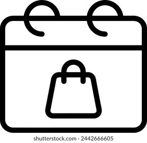 Símbolo de icono de calendario imagen vectorial