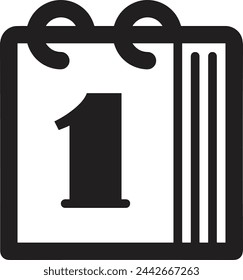Calendar icon symbol vector image