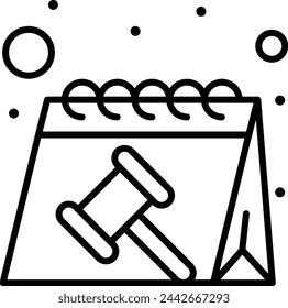 Calendar icon symbol vector image
