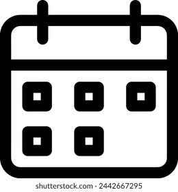 Vektorgrafik des Kalendersymbol