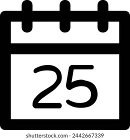 Calendar icon symbol vector image