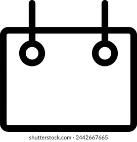 Vektorgrafik des Kalendersymbol
