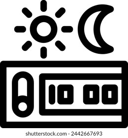Símbolo de icono de calendario imagen vectorial