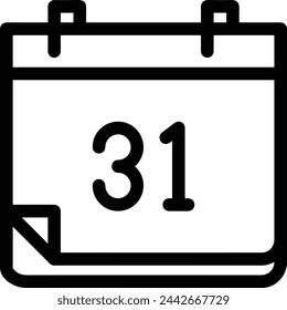 Calendar icon symbol vector image