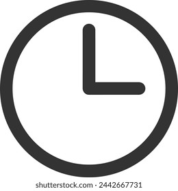 Símbolo de icono de calendario imagen vectorial
