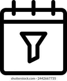 Vektorgrafik des Kalendersymbol