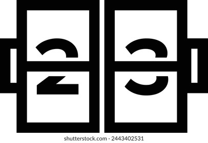 Vektorgrafik des Kalendersymbol