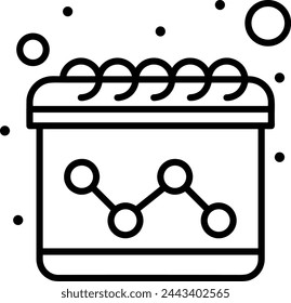 Calendar icon symbol vector image