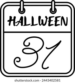 Símbolo de icono de calendario imagen vectorial