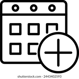 Vektorgrafik des Kalendersymbol
