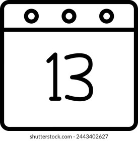 Calendar icon symbol vector image