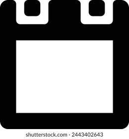 Calendar icon symbol vector image