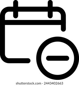 Vektorgrafik des Kalendersymbol