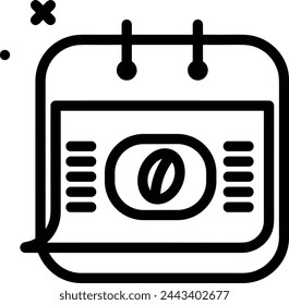 Calendar icon symbol vector image