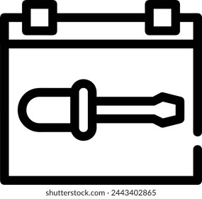 Calendar icon symbol vector image
