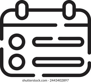 Calendar icon symbol vector image