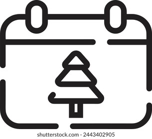 Calendar icon symbol vector image
