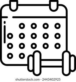 Calendar icon symbol vector image