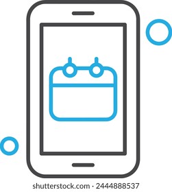 Calendar icon symbol vector image