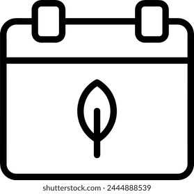 Calendar icon symbol vector image
