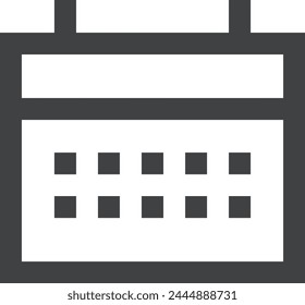Bild Vektorgrafik Kalendersymbol