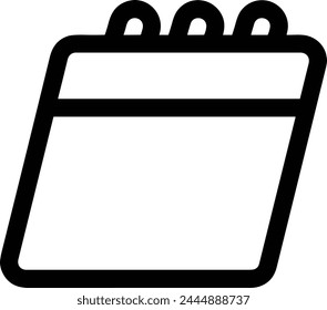 Símbolo de Vector de calendario Imagen