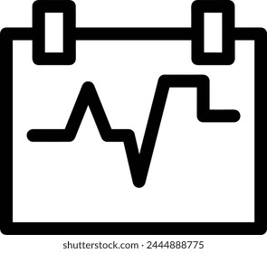 Calendar icon symbol vector image