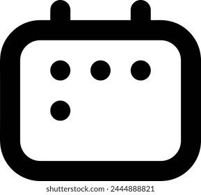Calendar icon symbol vector image