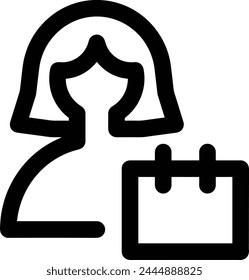 Calendar icon symbol vector image