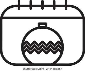 Símbolo de Vector de calendario Imagen
