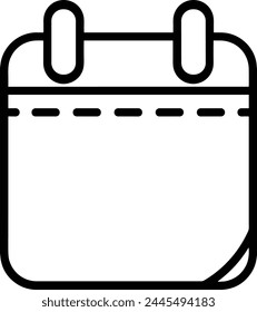 Calendar icon symbol vector image