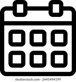 Símbolo de Vector de calendario Imagen