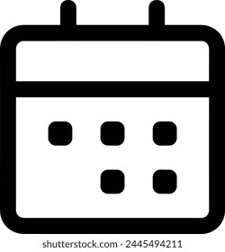 Bild Vektorgrafik Kalendersymbol
