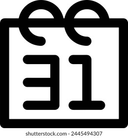Bild Vektorgrafik Kalendersymbol