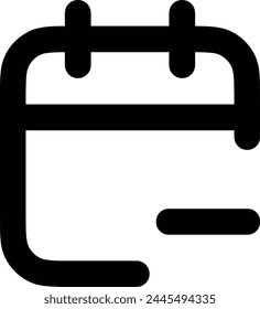 Calendar icon symbol vector image