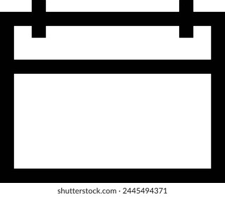 Bild Vektorgrafik Kalendersymbol