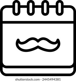 Símbolo de Vector de calendario Imagen